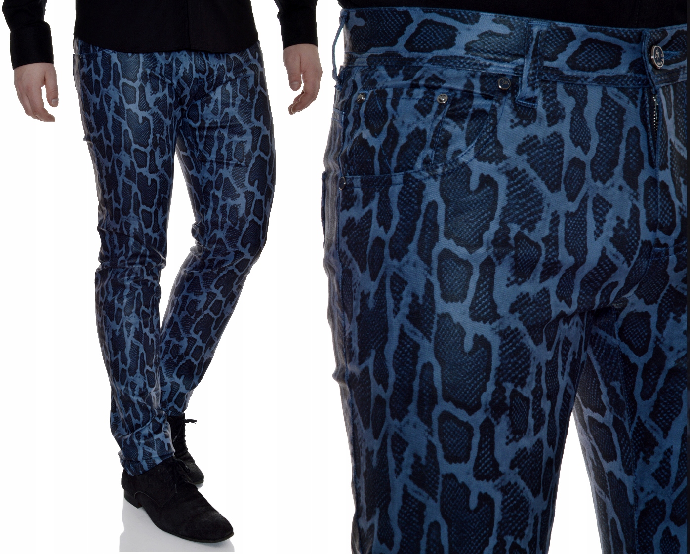 Pánské kalhoty Mondo Exclusive Snake Slim Limited