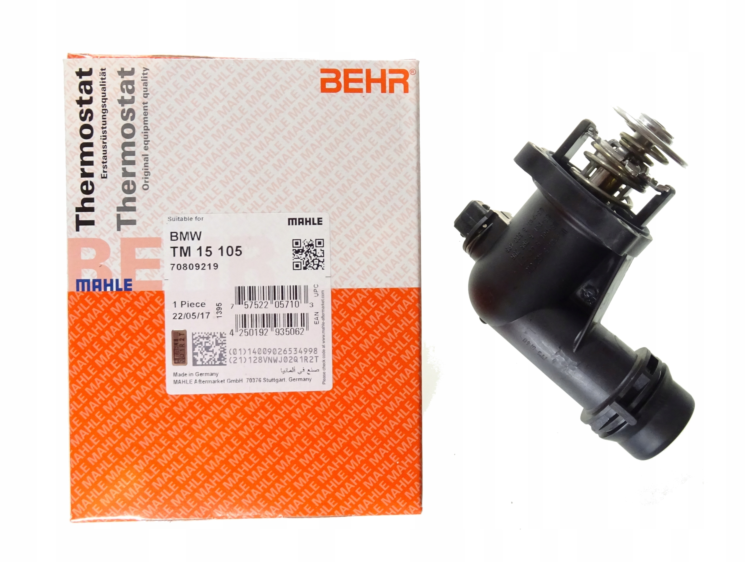 TM 15 105 - BEHR термостат BMW OE E46 11531436042 11531437085