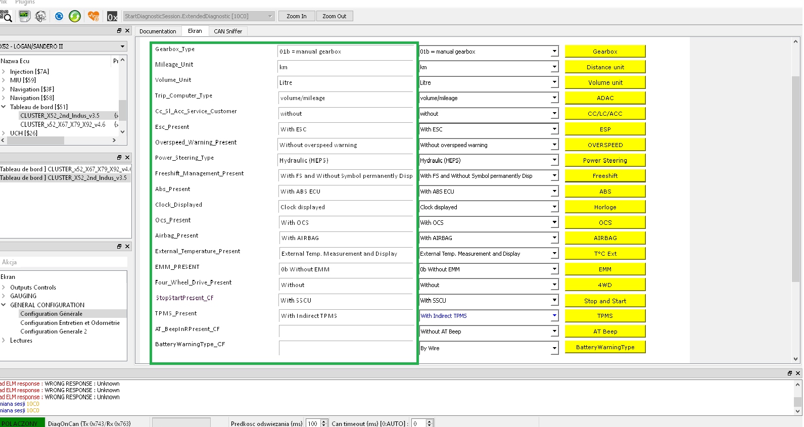 Замена интерфейса RENAULT Dacia for can CLIP ELM327 купить на Avtoex из ...