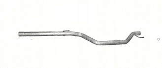 17.71 - Центральна труба Opel Vectra C а / м 1,9 CDTi