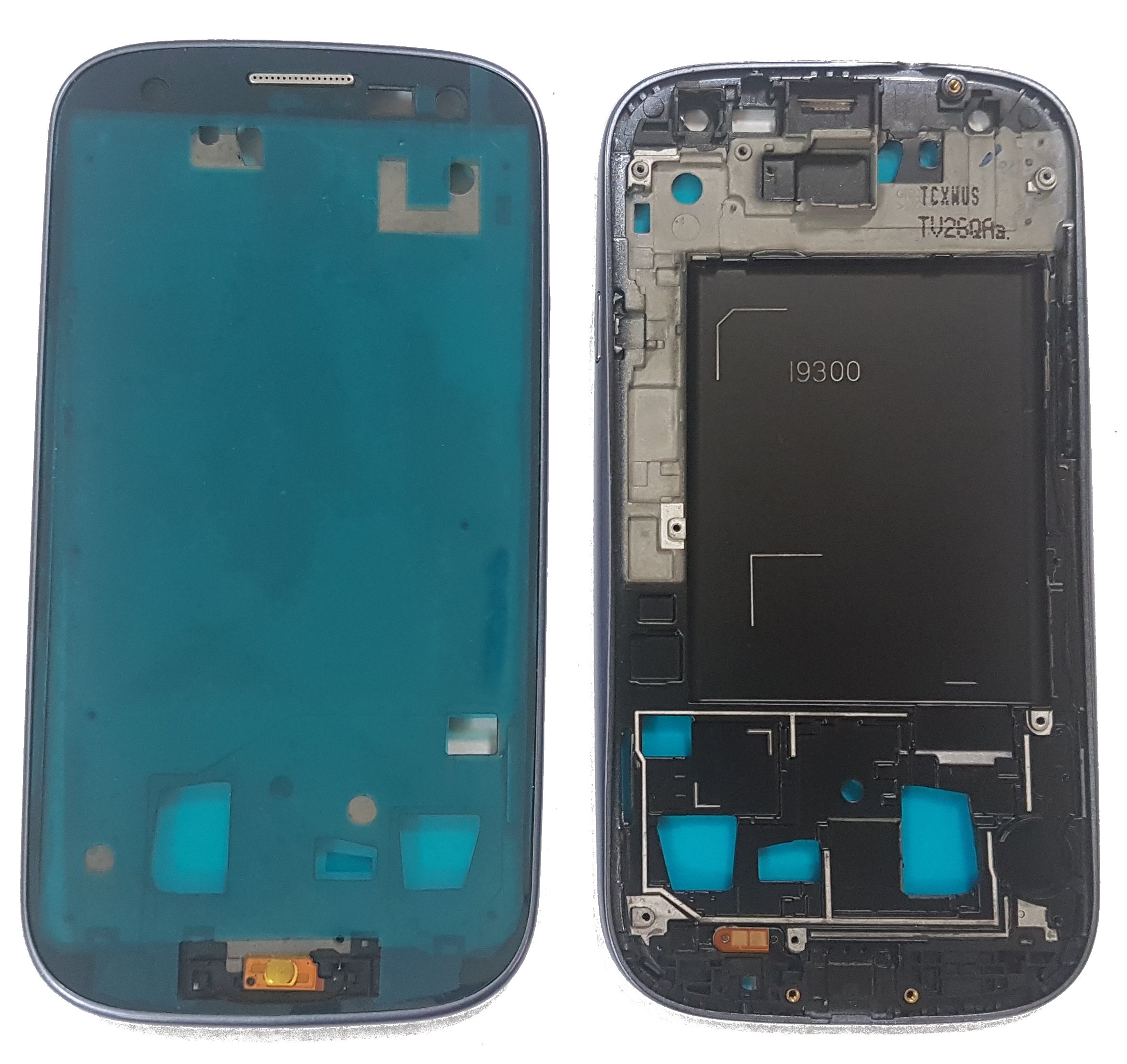 

Samsung S3 I9300 Ramka Niebieska LCD Home