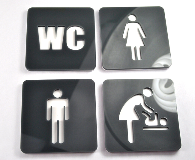 Tabliczka, Znak, TOALETA, WC, Piktogram Marka inny