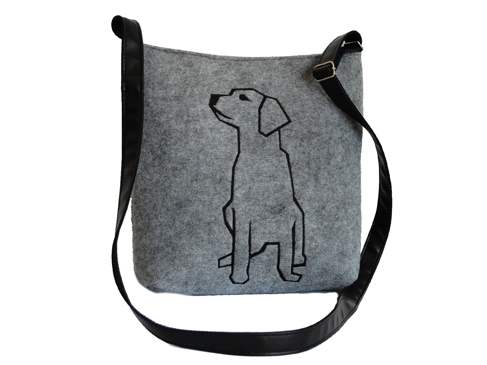 -30% DUŻA FILCOWA LISTONOSZKA FOLK TOREBKA FILCOWA Cechy dodatkowe hafty kieszonka na telefon