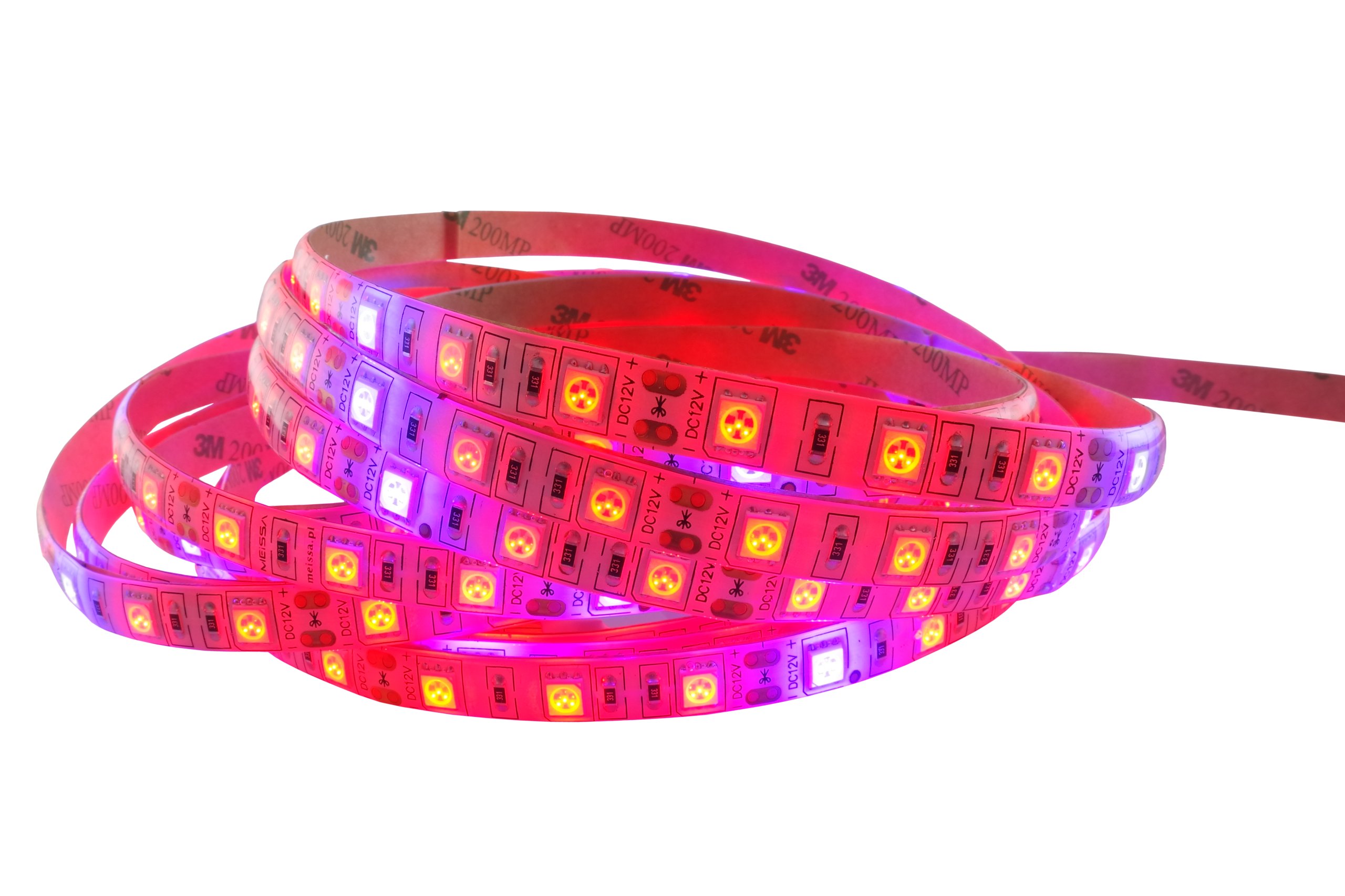 

Taśma Led 5050 300 Grow wzrostu roślin 12V IP65 1m