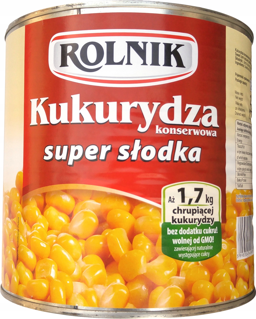 Kukurydza Konserwowa Kg Rolnik Super S Odka Allegro Pl