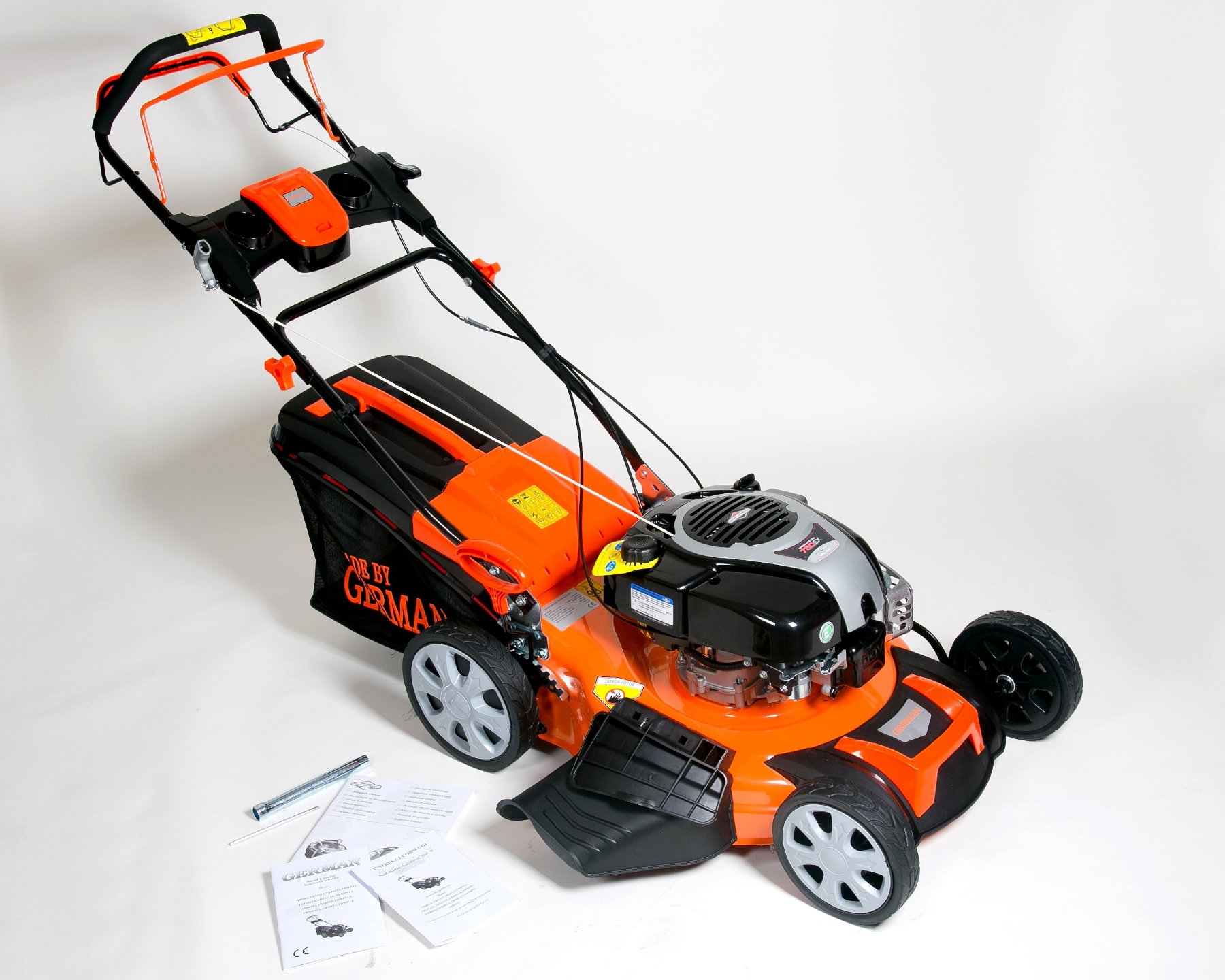 Kosiarka spalinowa z napędem Briggs&Stratton 750 9w1 54cm PROFESJONALNA Pojemność kosza 65 l