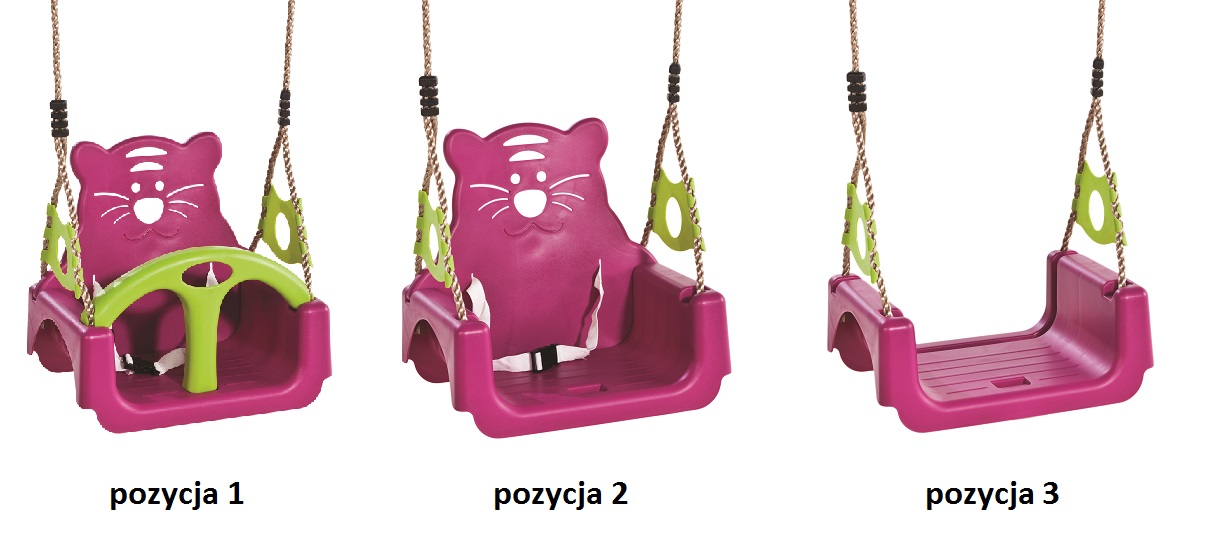 Huśtawka MODUŁOWA 3w1 rośnie z dzieckiem KUBEŁKOWA EAN (GTIN) 5413050011509