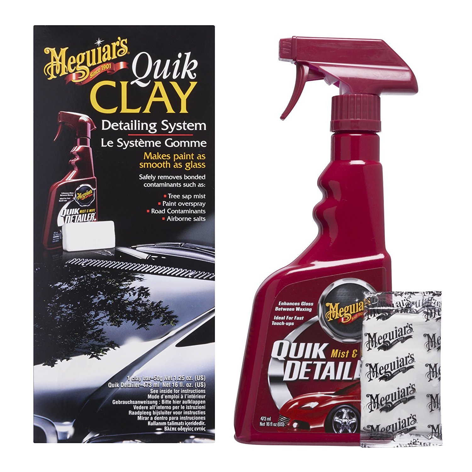 Meguiar'S Quik Clay Detailing System глиняный набор
