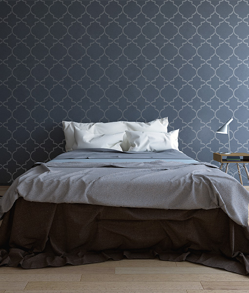 Nador - szablon malarski marokański Motyw Nowoczesne Orientalne Tribal Dekor