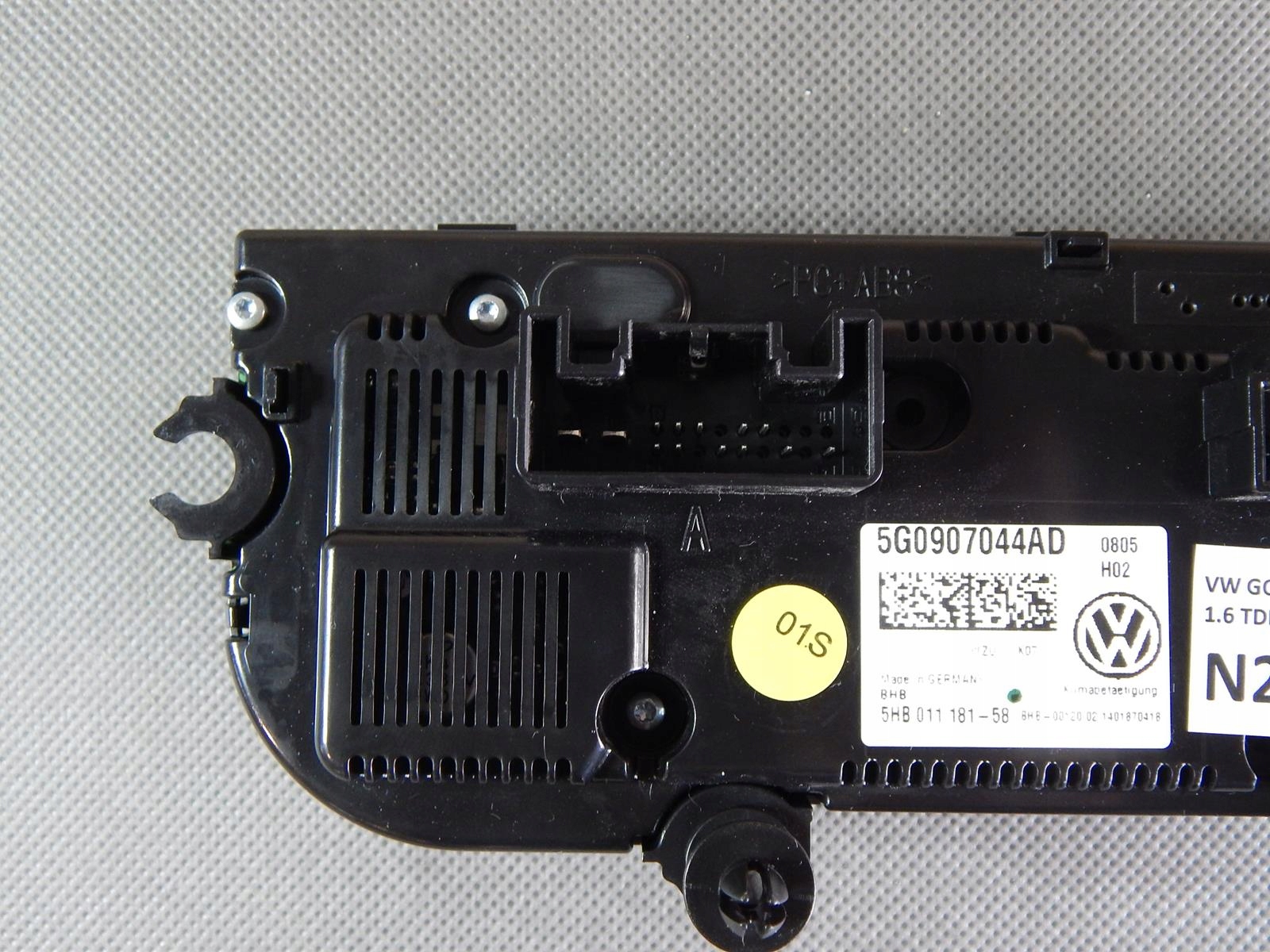 VW GOLF SPORTSVAN Unite commande clima 5G0907044AD