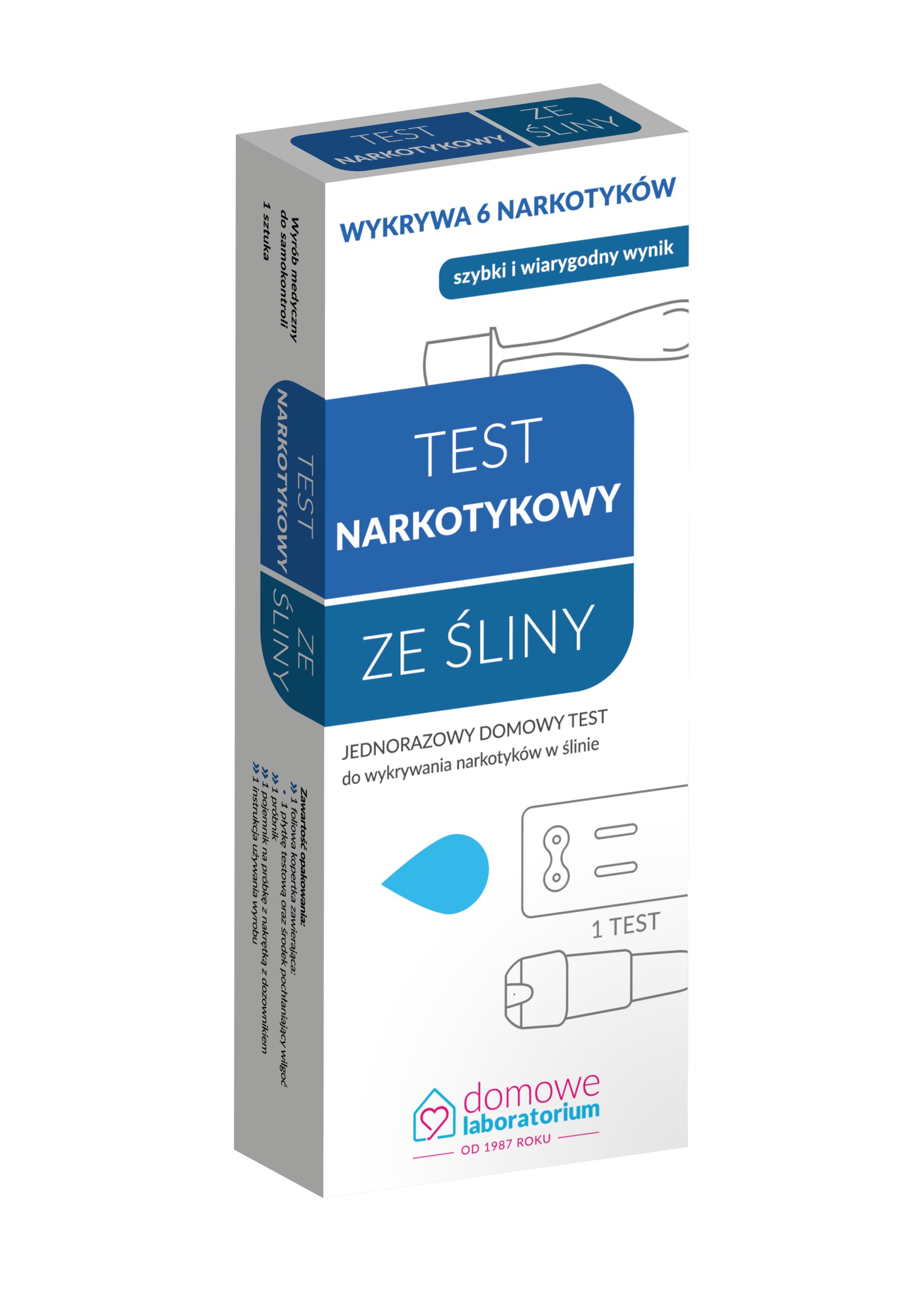 

Domowy Test Narkotykowy Wykrywa 6 Narkotyków 10min