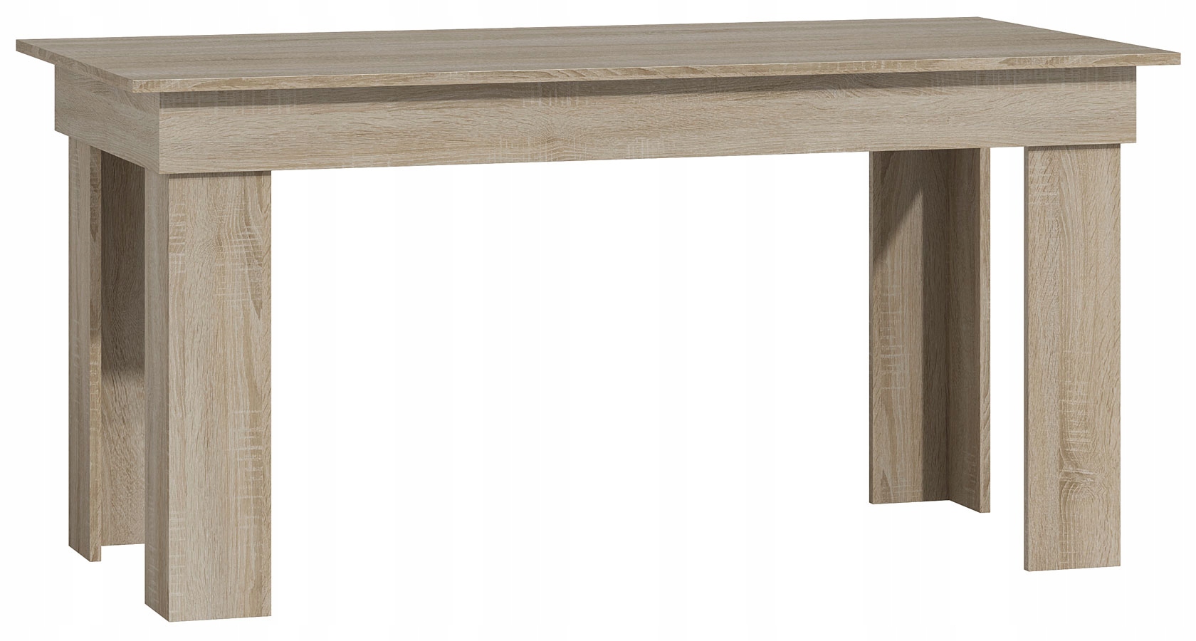 

Duży Stół Jadalnia Salon 160x80x75 * Dąb Sonoma