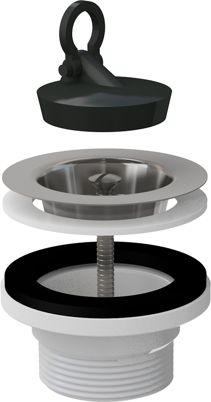 

Spust Zlewozmywaka 6/4", Sitko Nierdz. A33