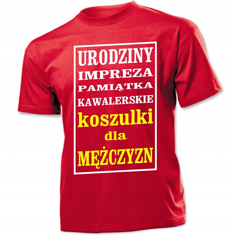 

koszulka z wzorami dla mężczyzn - XL