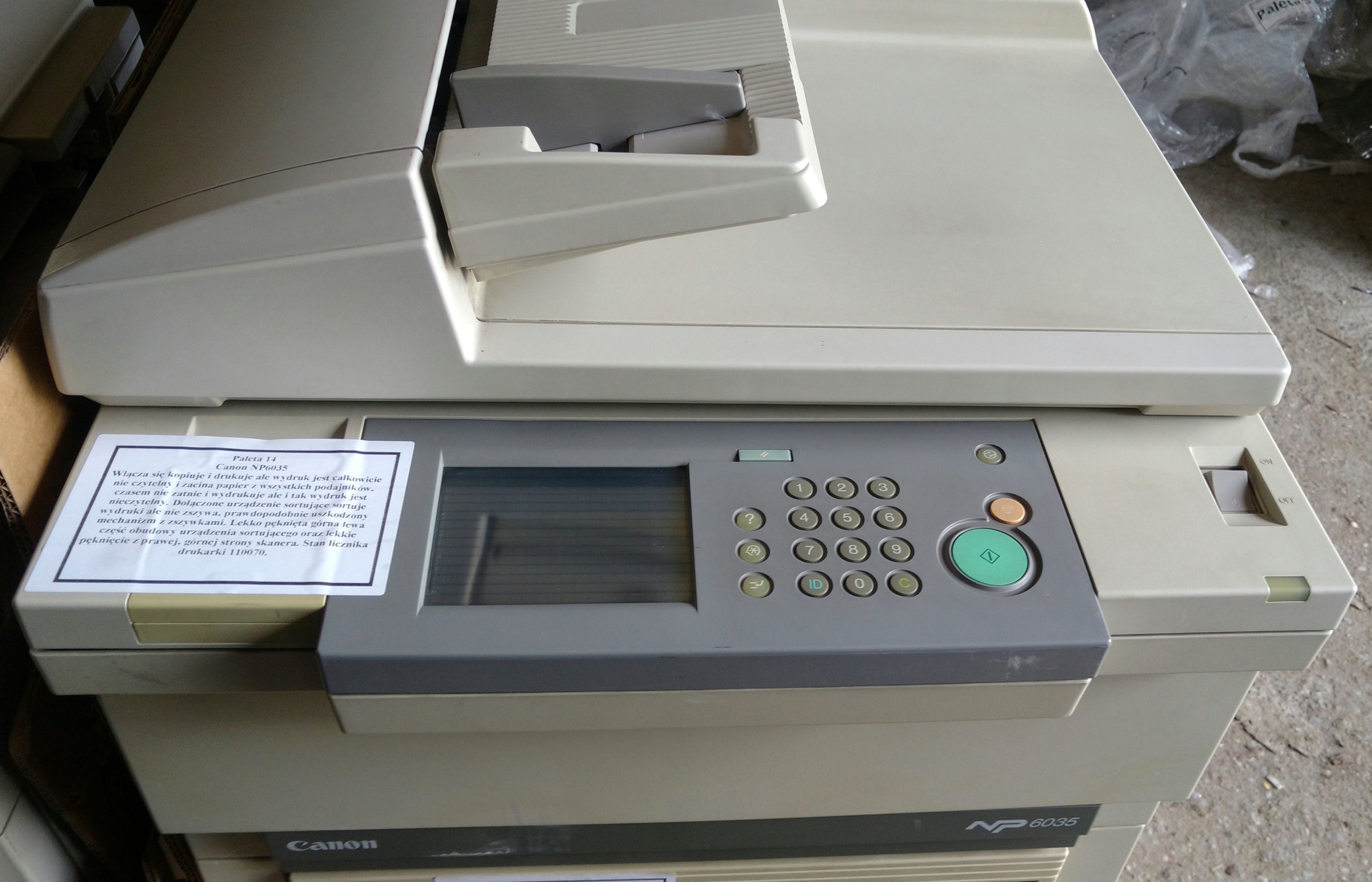 DRUKARKA Canon NP6035 Model NP6035