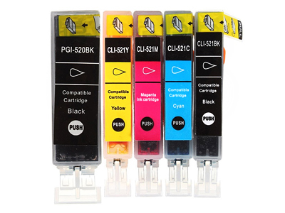 

5x Tusze Do Drukarki Canon Pixma MP540 MP545 MP550