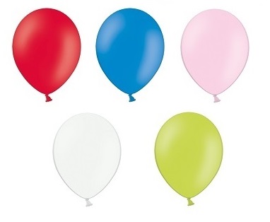 

Balony Pastelowe Belbal 25 CM 26xKOLOR Balon 5 Szt