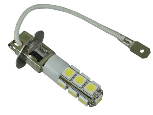 Żarówka LED H3 DRL dzienne 13 SMD 12V 24V MOC ! RS