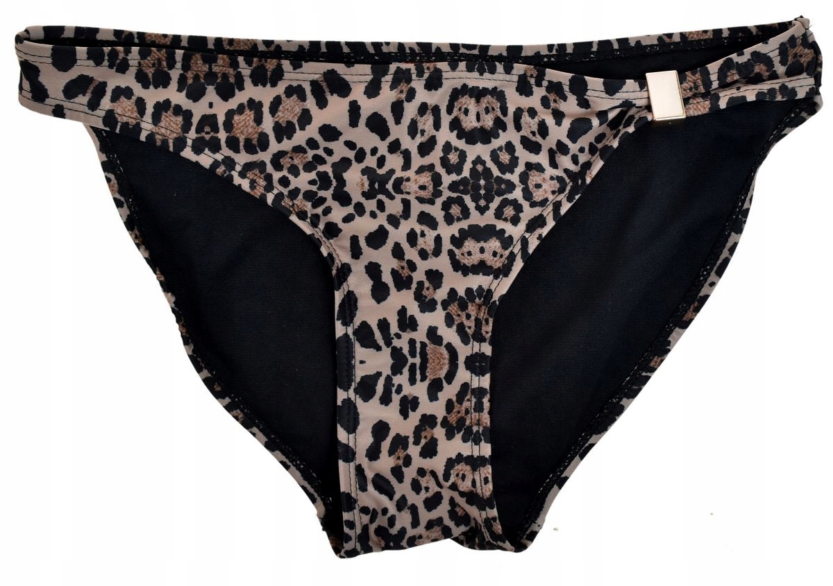 

Primark majtki kąpielowe strój doł panterka UK8 36