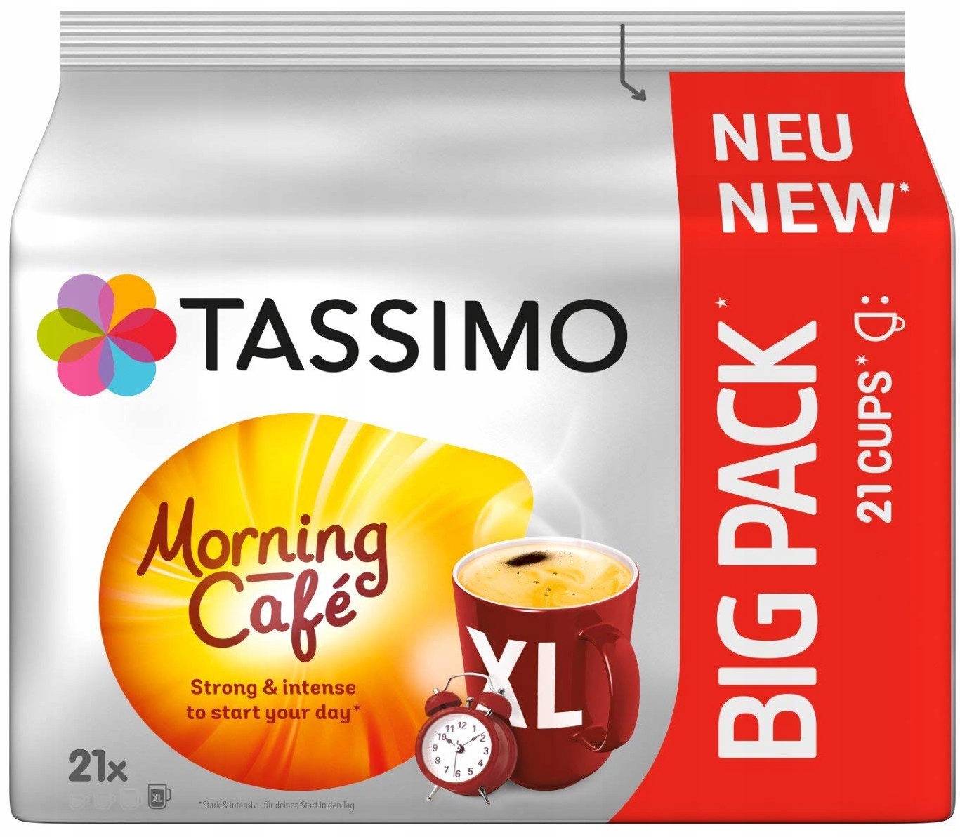 Kapsułki TASSIMO Jacobs Morning Cafe XL 21 szt Marka Tassimo