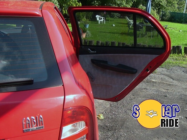 ZASŁONKI DEDYKOWANE DO SKODA FABIA 1 I (1999-2008) Rodzaj osłony przeciwsłoneczne