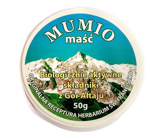

Maść Mumio z gór Ałtaju, Masło Shea Herbarium
