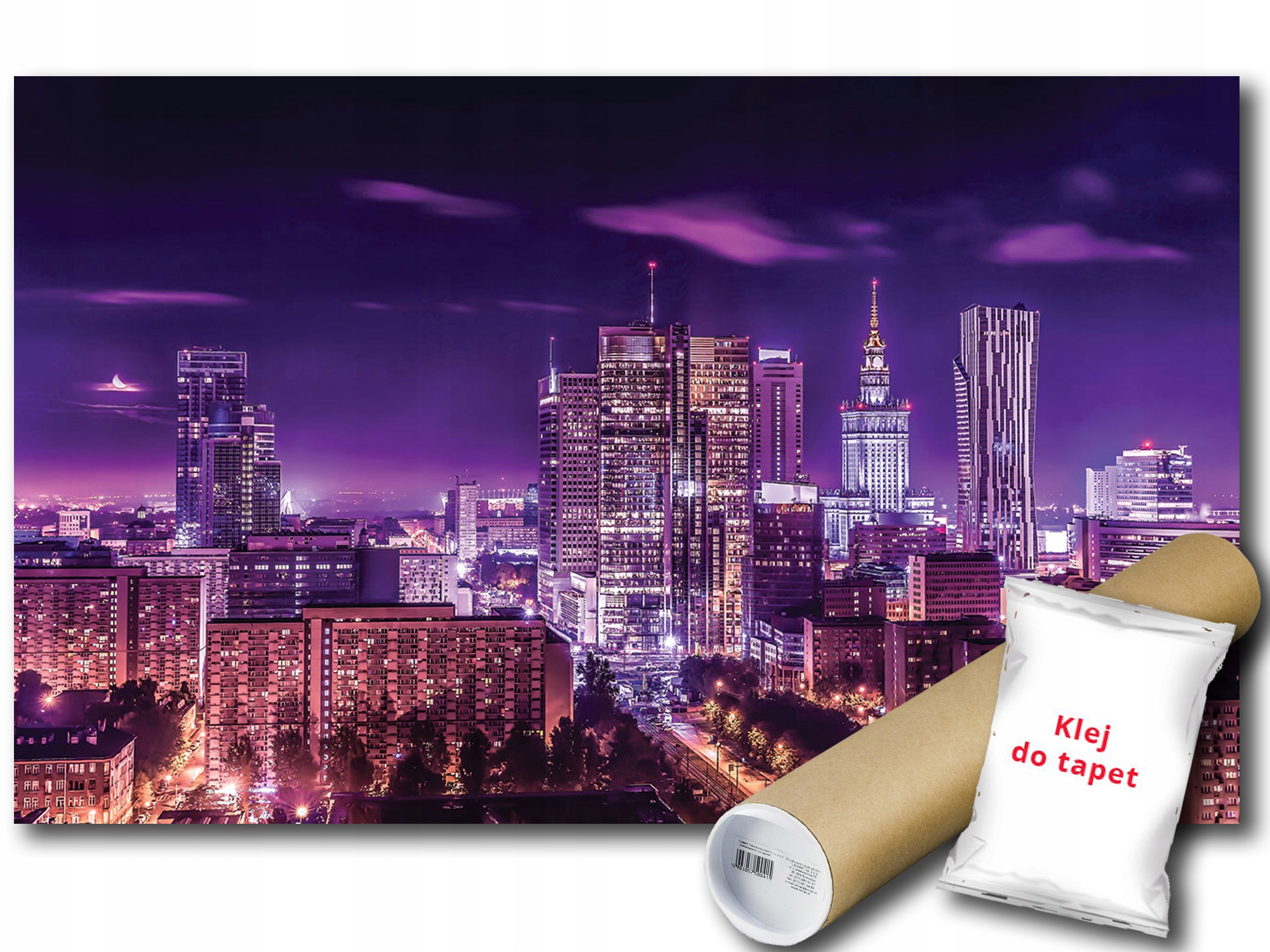 Vinylová Fototapeta Varšava Panoráma 368x254