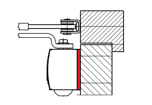 Płyta montażowa do samozamykaczy GEZE TS 1500 Kod producenta 029682