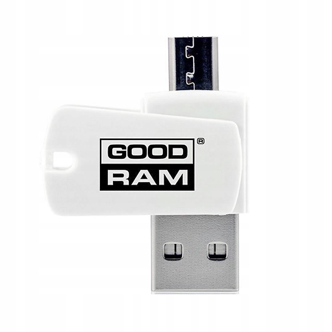 

Czytnik kart GoodRam Usb 2.0/microUSB MicroSD/SDHC