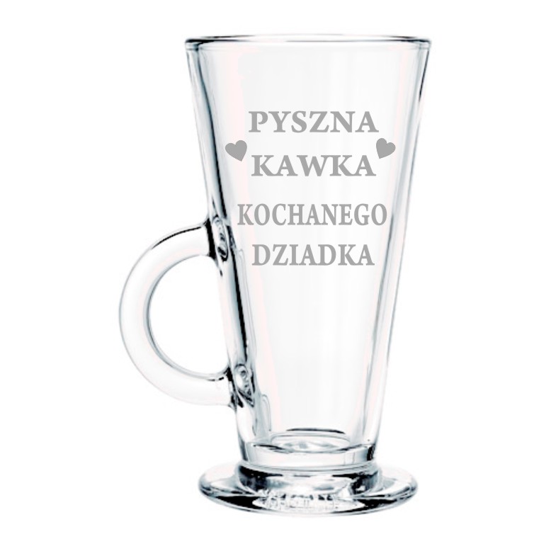 Szklanki Na Dzien Babci I Dziadka Szklanka kubek Latte Dzień Babci i Dziadka grawer • Cena, Opinie
