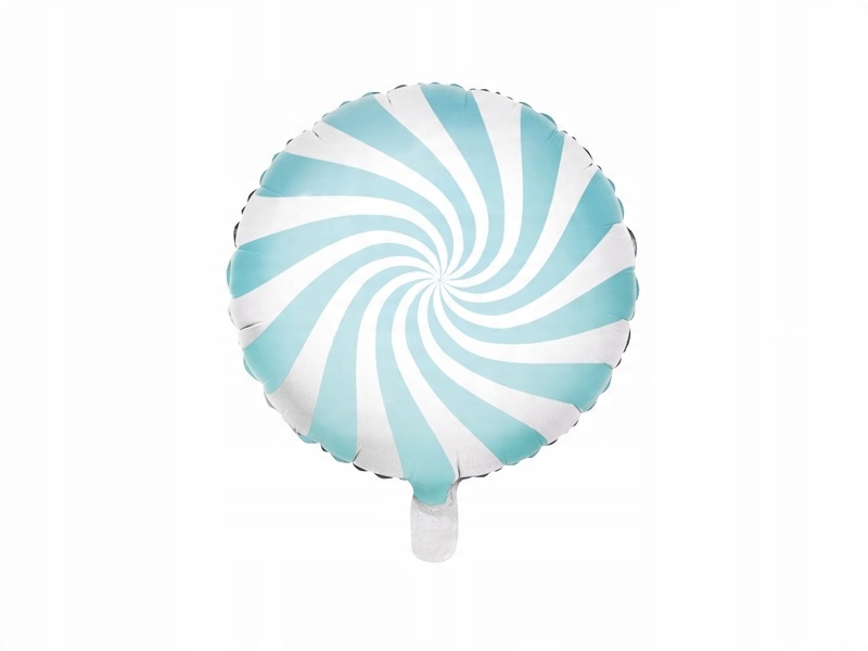 

Balon foliowy Cukierek, 45cm, jasny niebieski