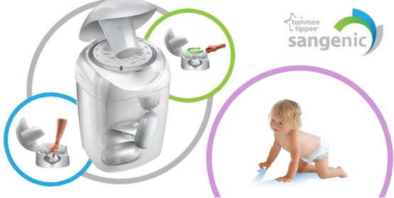 TOMMEE TIPPEE SANGENIC WKŁADY DO KOSZA TEC 6 SZTUK Marka Sangenic Tommee Tippee