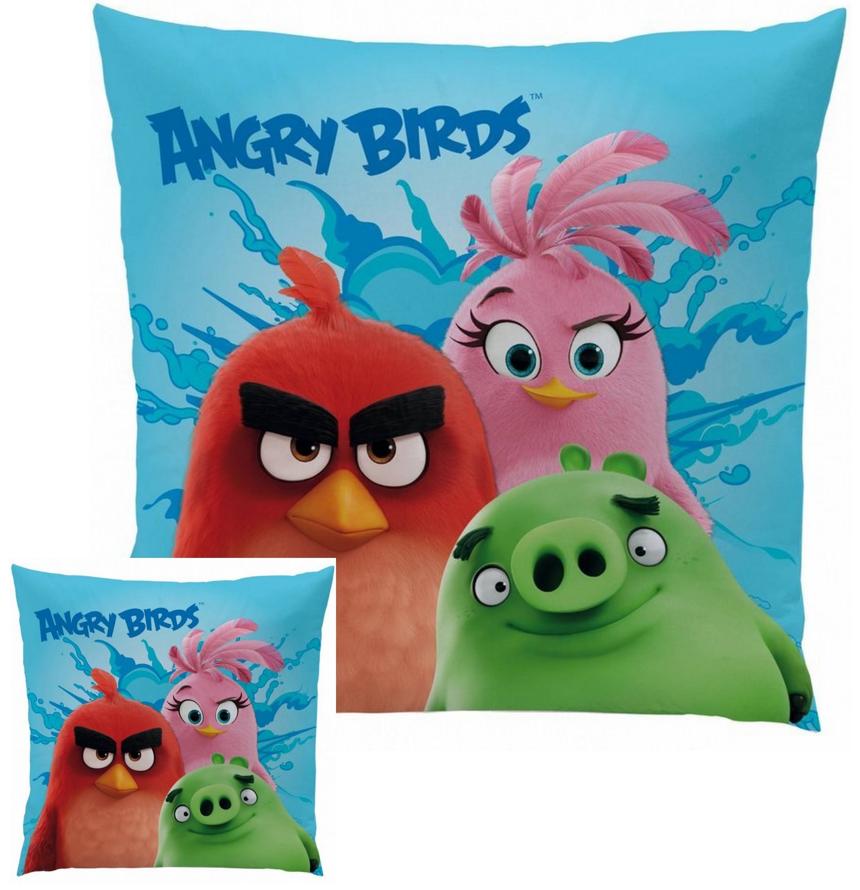 

Poduszka Angry Birds Wściekłe Ptaki jasiek 40x40