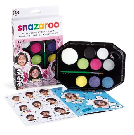 Сназару для девочек - набор 8 красок для лица
