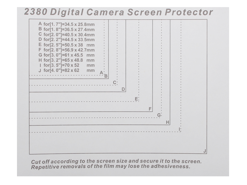 Ochranná fólia tvrdená na LCD displej