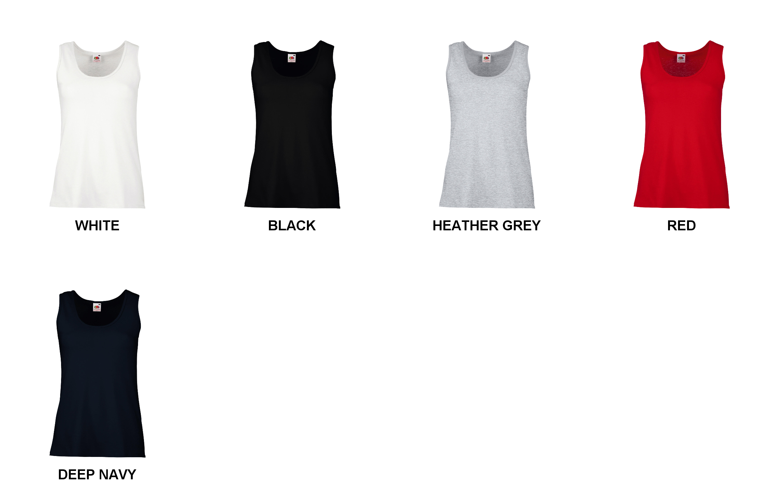 DAMSKA KOSZULKA BEZ RĘKAWÓW FRUIT OF THE LOOM M Płeć Produkt damski