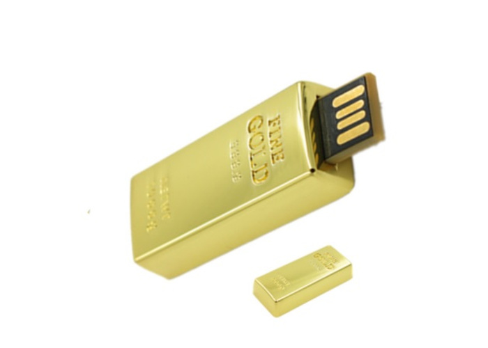 

Pendrive Usb 8 Gb Gb Sztabka Złota Bogactwo WYS24