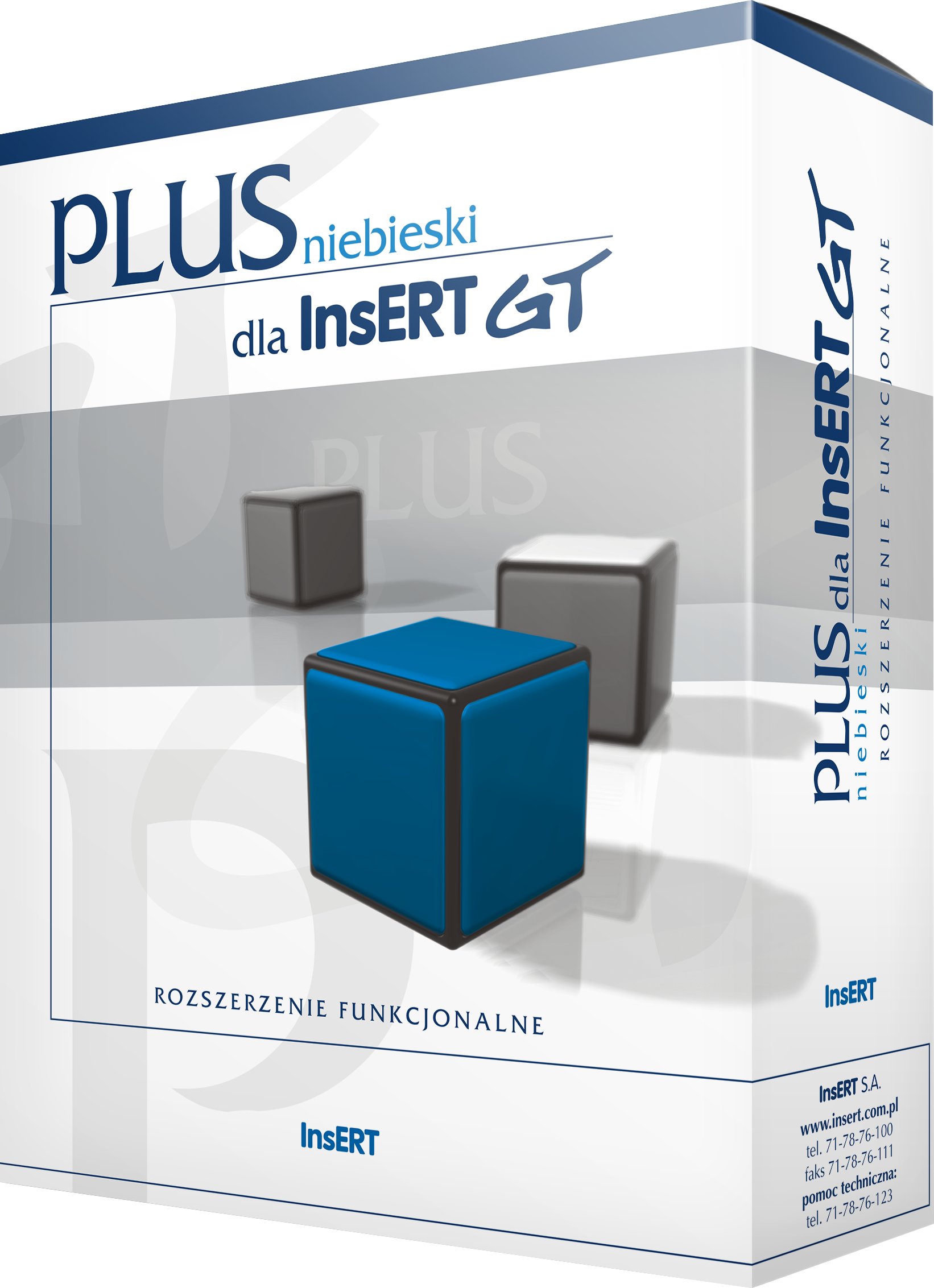 

InsERT Niebieski Plus dla programów z linii Gt