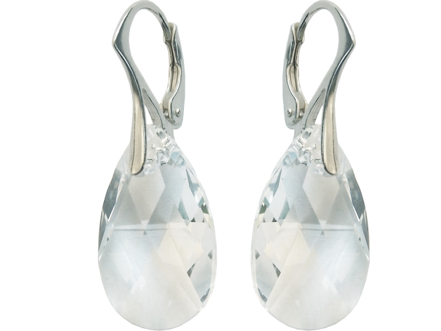 

Kolczyki Swarovski Migdał 22mm Crystal