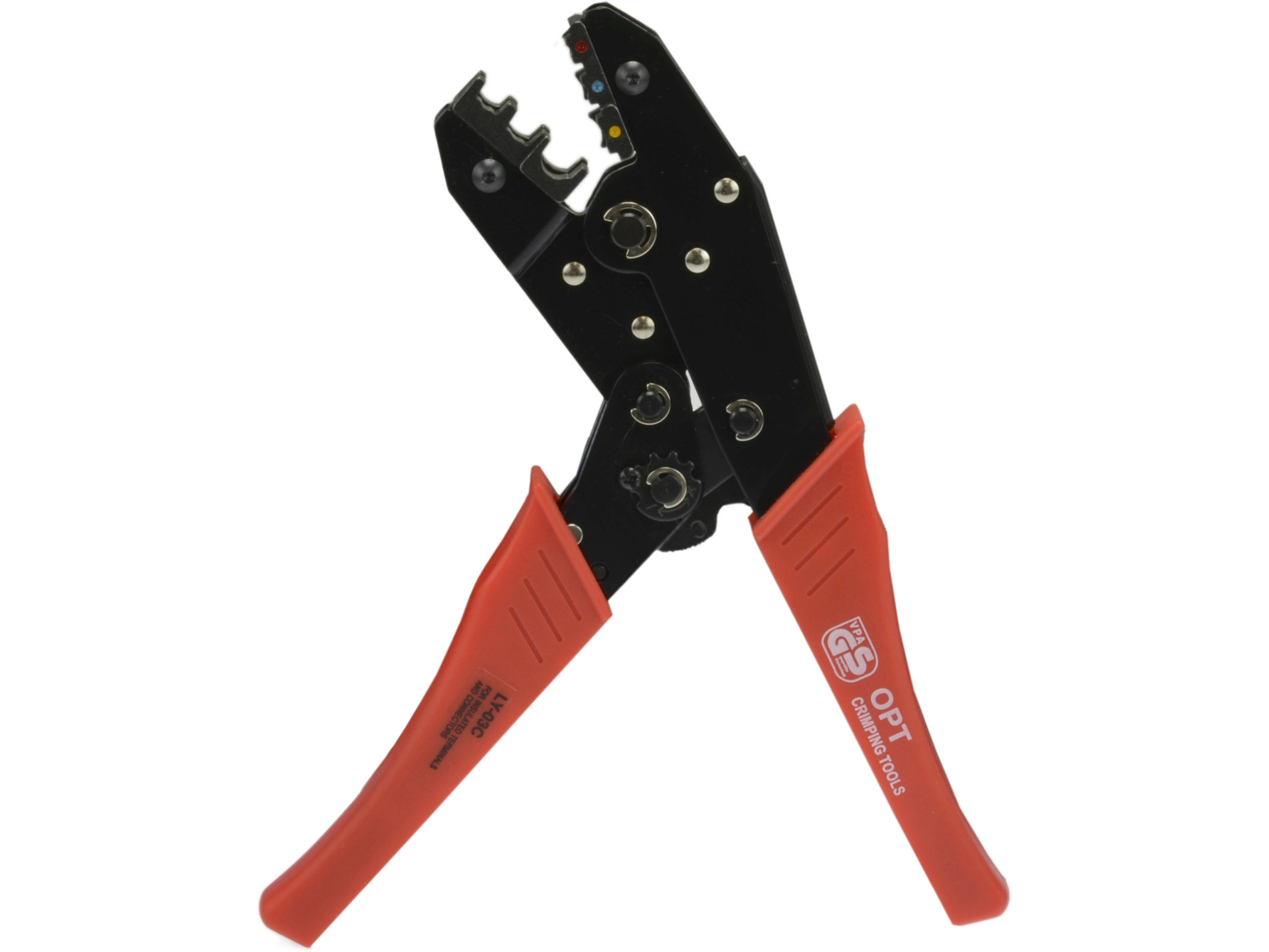 LY03C-5D Praska s rozmermi matríc pre koncové a neizolačné materiály.