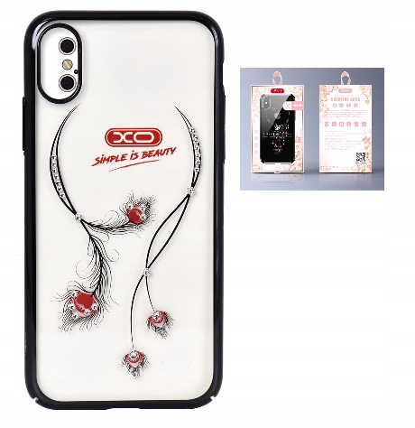 

Xo Etui Kryształki iPhone X / Xs Plume Red