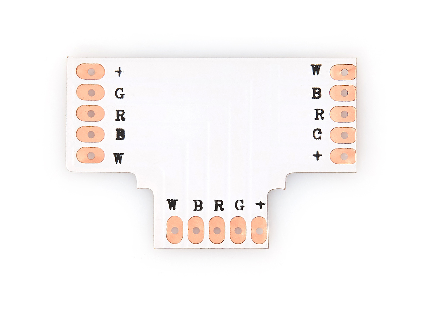 ZŁĄCZKA CN-63: TAŚMA LED 12MM RGBW T Typ złączka