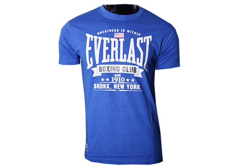 

Koszulka T-shirt Everlast niebieska bawełna r. L