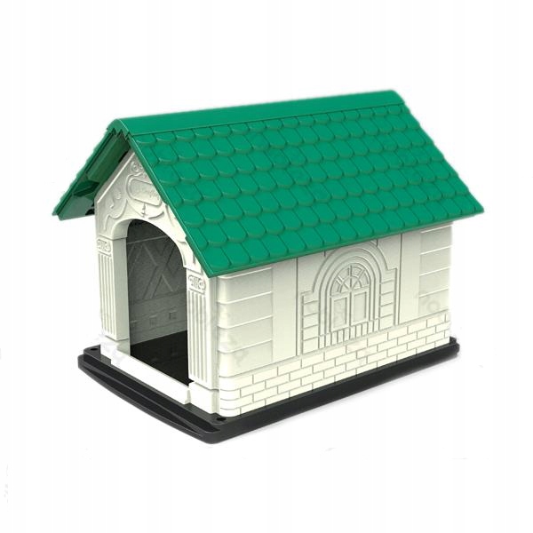 

Buda Solidna Pies Green&white Willa 72x57x57,6