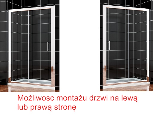 5mm PRZESUWNE Drzwi Prysznicowe 115 reg. 114-117cm EAN (GTIN) 5905476258304
