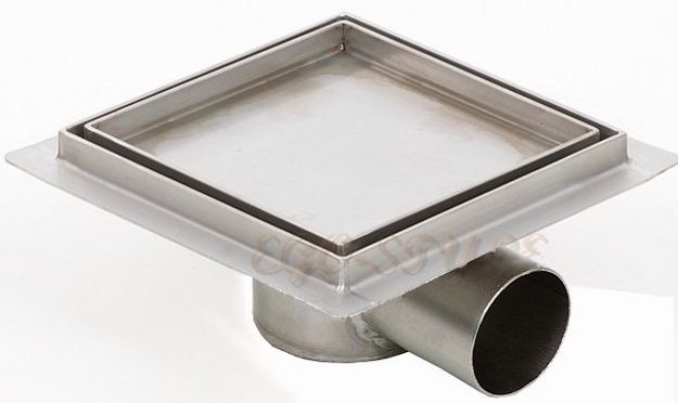 Kesmet Mriežka odpadová 150 x 150 mm na zabudovanie do ocele