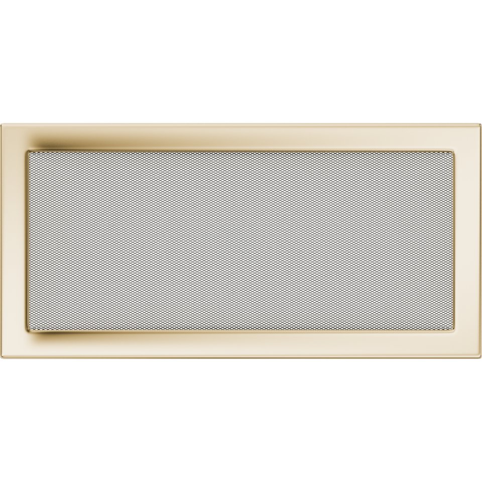 Krbová Mřížka 22x45 Pozlacená Větrací