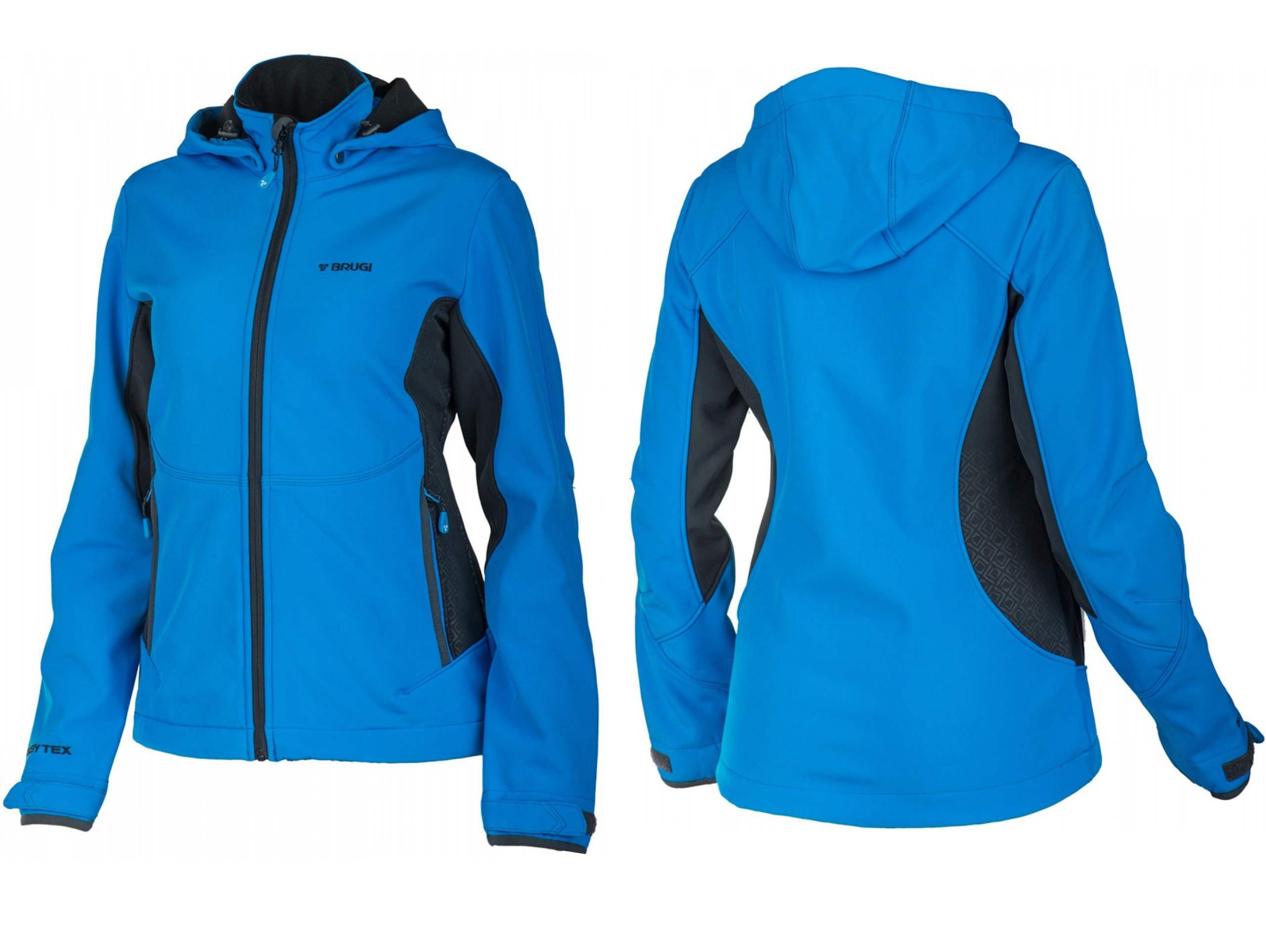 

Brugi 2NAX Kurtka Damska Softshell - L niebieski