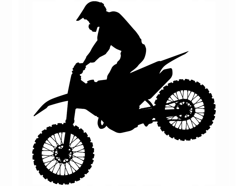 

Naklejka na ścianę Sport Motocykl Cross 70 x 70 cm