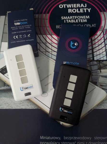 Blebox uRemote PRO Czarny Pilot WiFi EAN (GTIN) 5905090616436